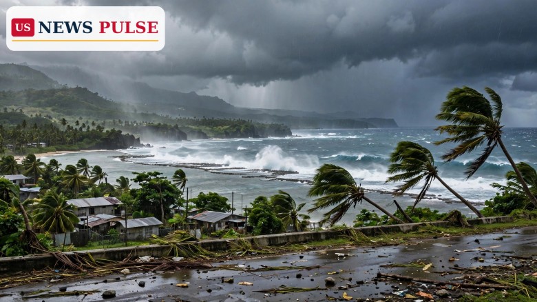 El tifón In-fa se acerca a las Islas Marianas del Norte como tormenta de categoría 3