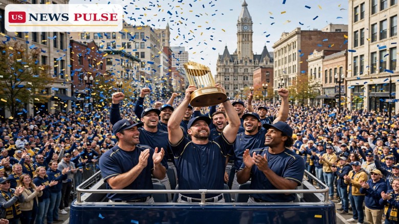 Desfile de campeones de los Brewers reúne a 750.000 aficionados en Milwaukee