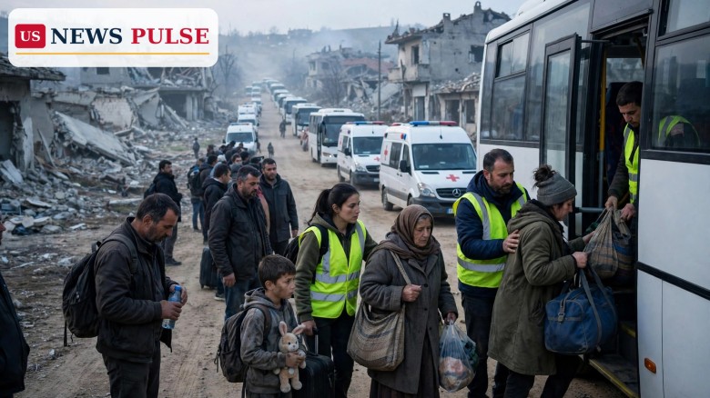 Evacuación de Oleshki completada: residentes exhaustos llegan a salvo a Ucrania