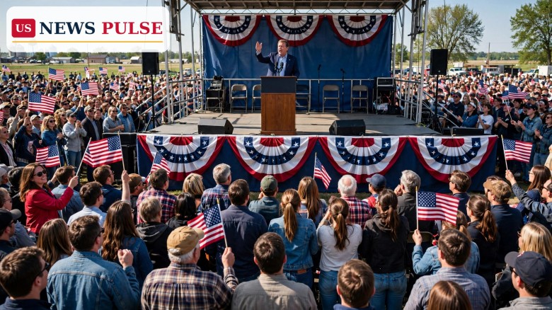 Trump restablece los mítines de Kansas e Iowa para el domingo en la recta final