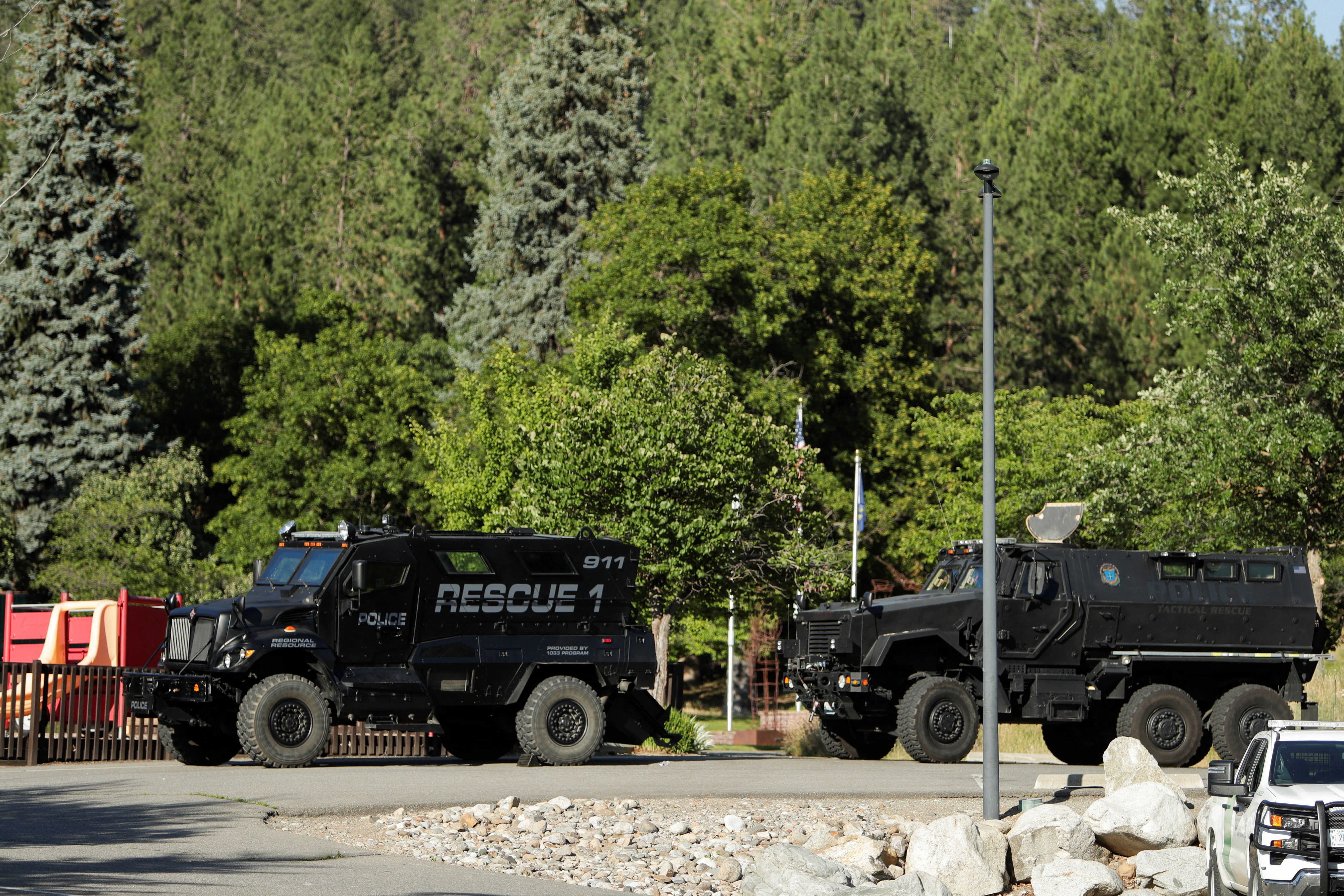 Law enforcement officials are due to continue their investigation at at Canfield Mountain Monday morning