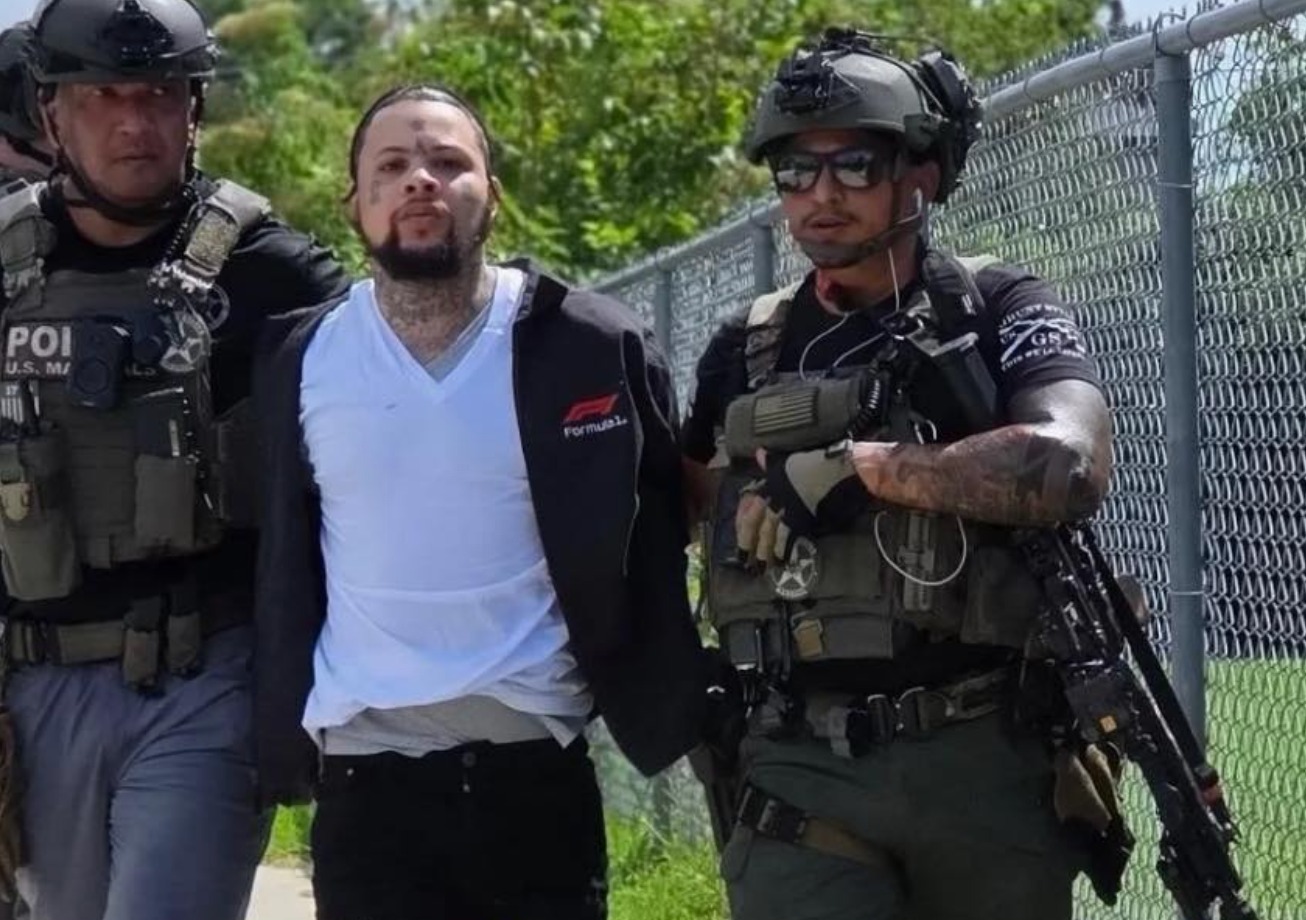 The moment of Massey’s arrest was shared on social media by Louisiana State Police. He was taken into custody at a residence in New Orleans about 2 miles from the jail.