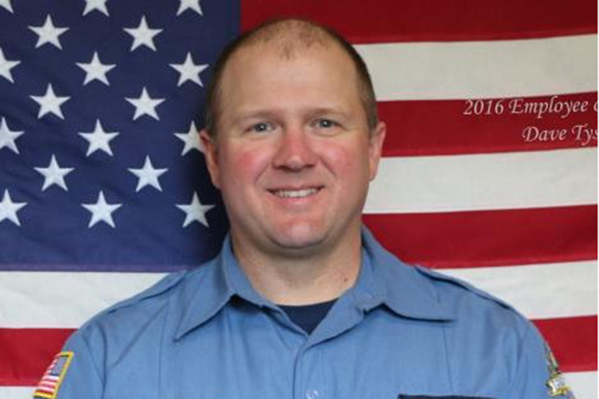 Dave Tysdal was the third firefighter hit and is currently in hospital in critical condition