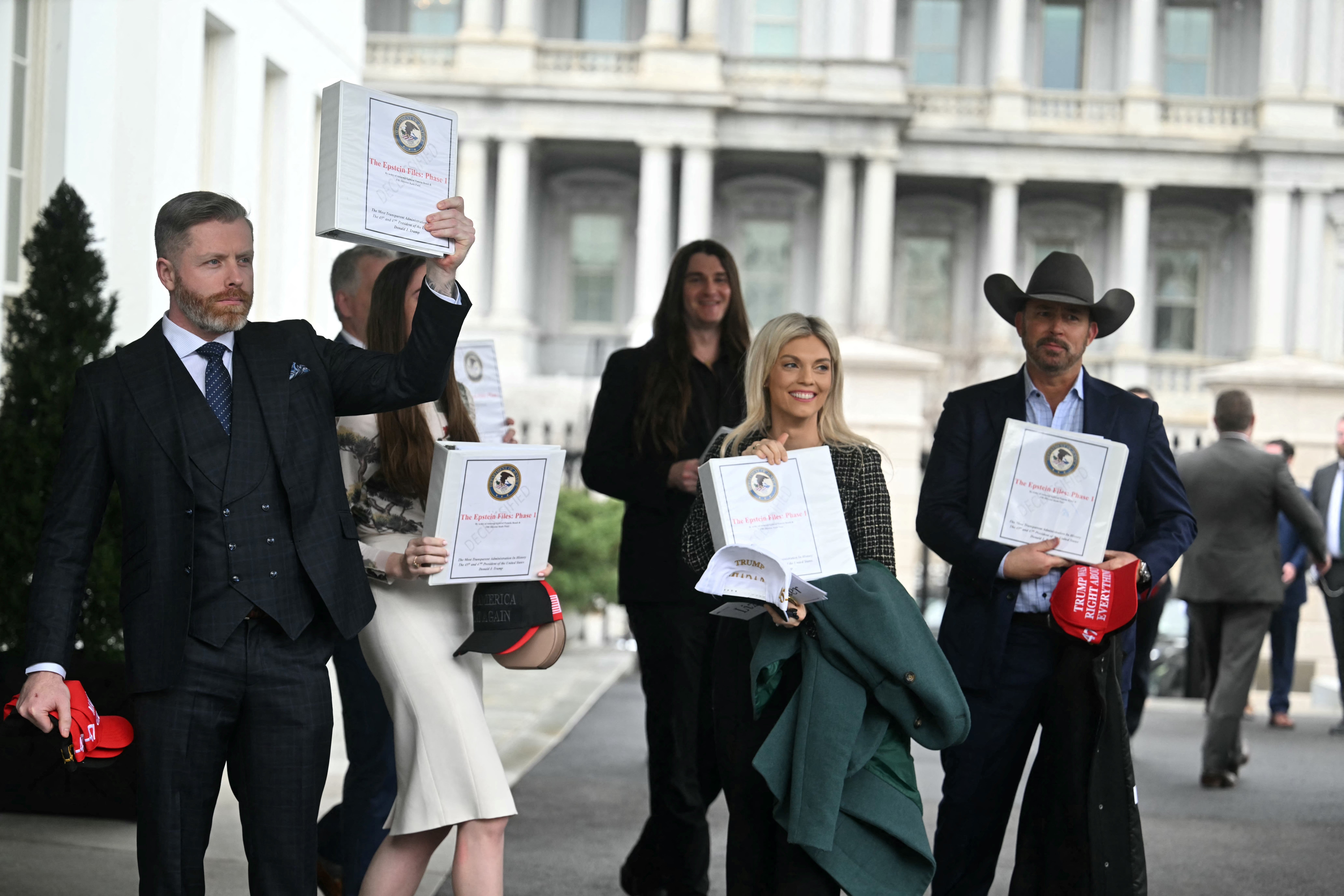 Attorney General Pam Bondi oversaw a botched release of the “Phase 1” files that saw MAGA influencers descend on the White House for what turned out to be a photo opportunity.