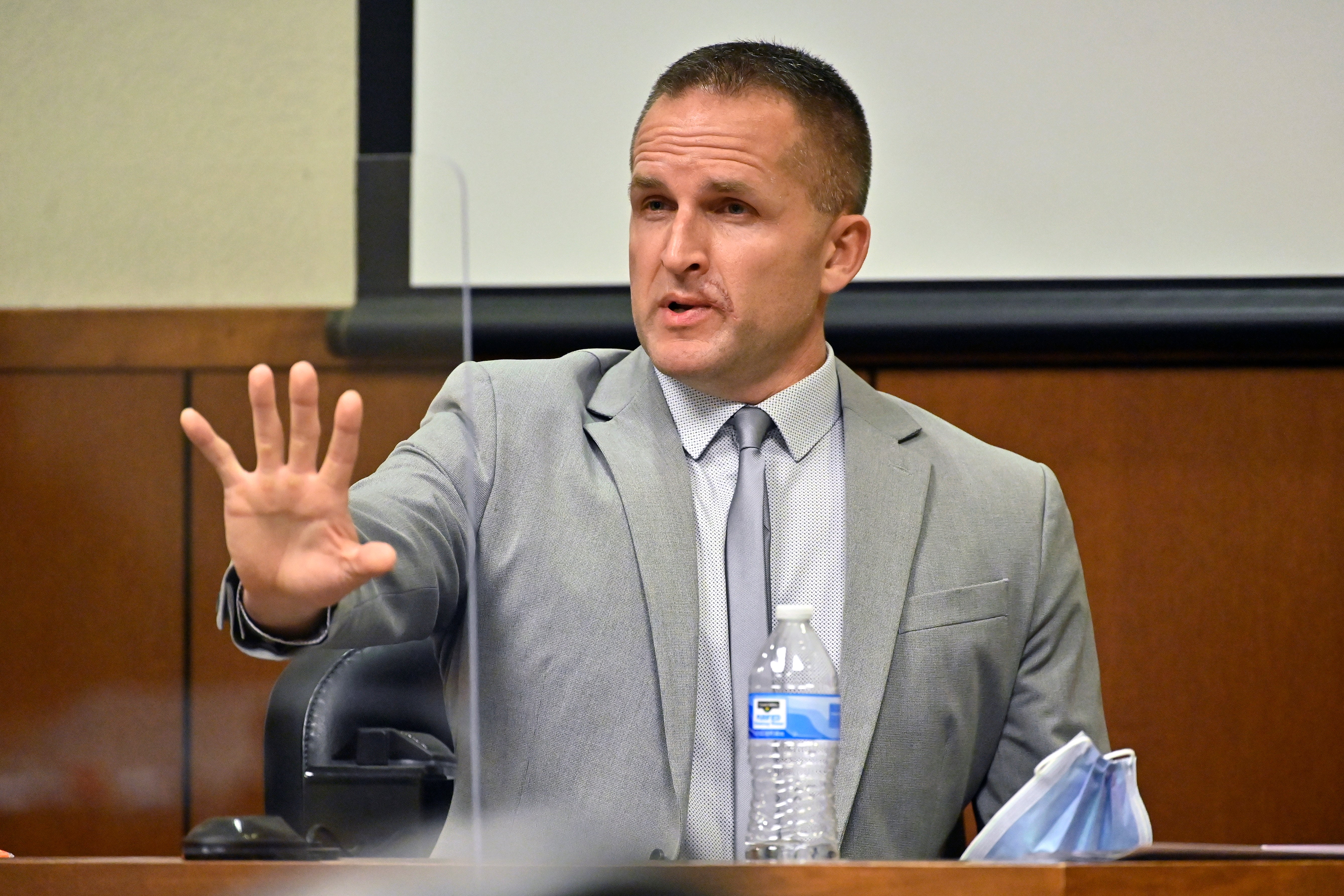Former officer Brett Hankison faces a maximum sentence of life in prison, though the judge will now consider the government’s request before determining a sentence, a hearing for which is due to take place on July 21