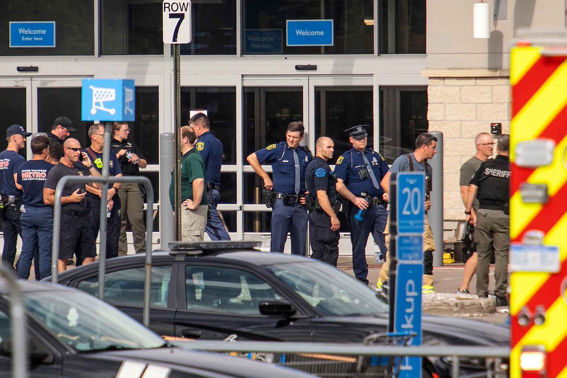 Michigan State Police said the local sheriff’s office was investigating further and that details on the suspect’s identity and motivation were limited.