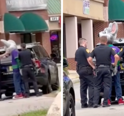 Dreams crushed! Kids watch as Chuck E. Cheese mascot is arrested on credit card fraud charges