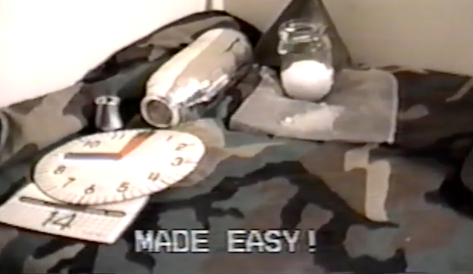 A clock pointing to “9” and showing the date April 14, 1995, was seen in the footage. No attack took place that day, but the video was received on April 12.