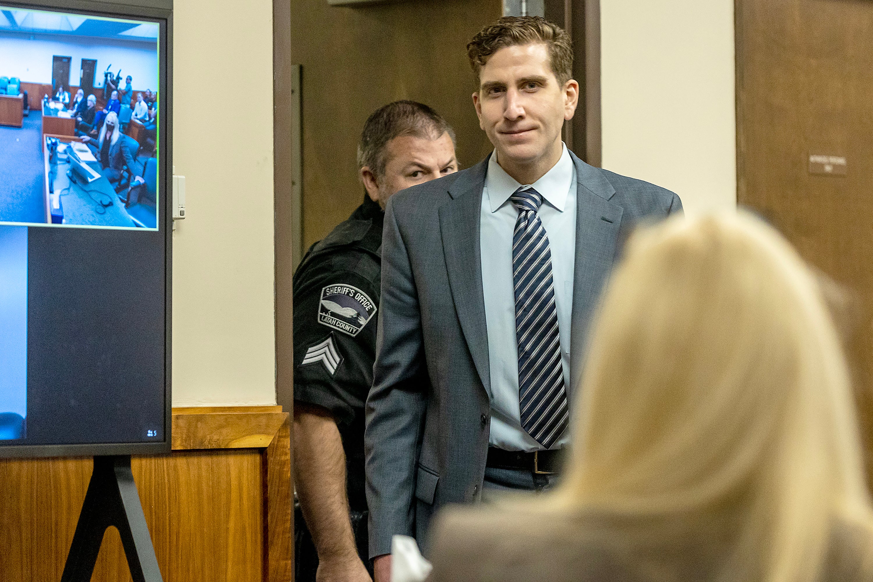 The family of Idaho murder victim Kaylee Goncalves has ripped into prosecutors after receiving notice of suspected killer Bryan Kohberger’s plea deal