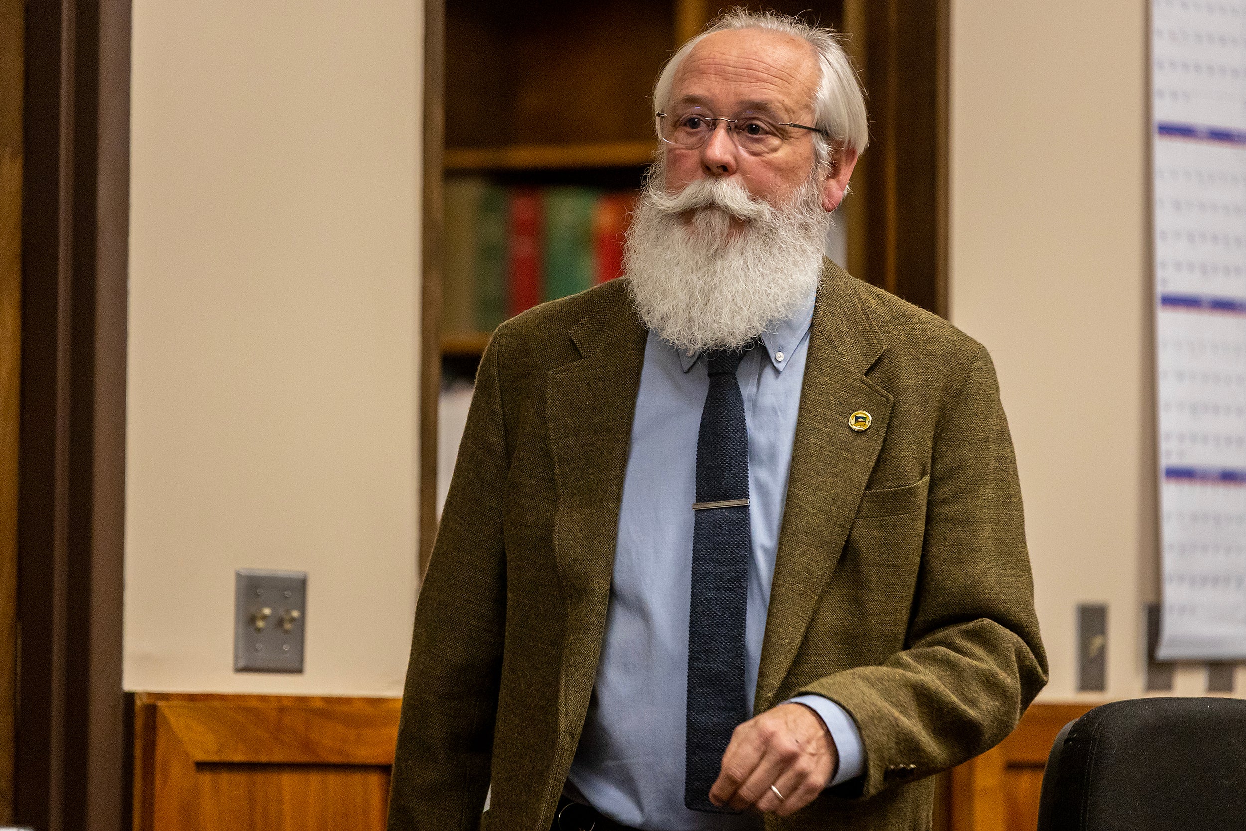 Kohberger’s lead prosecutor Bill Thompson said it was not always possible to have ‘the luxury’ of understanding the motives of a murderer, after Bryan Kohberger declined to reveal his