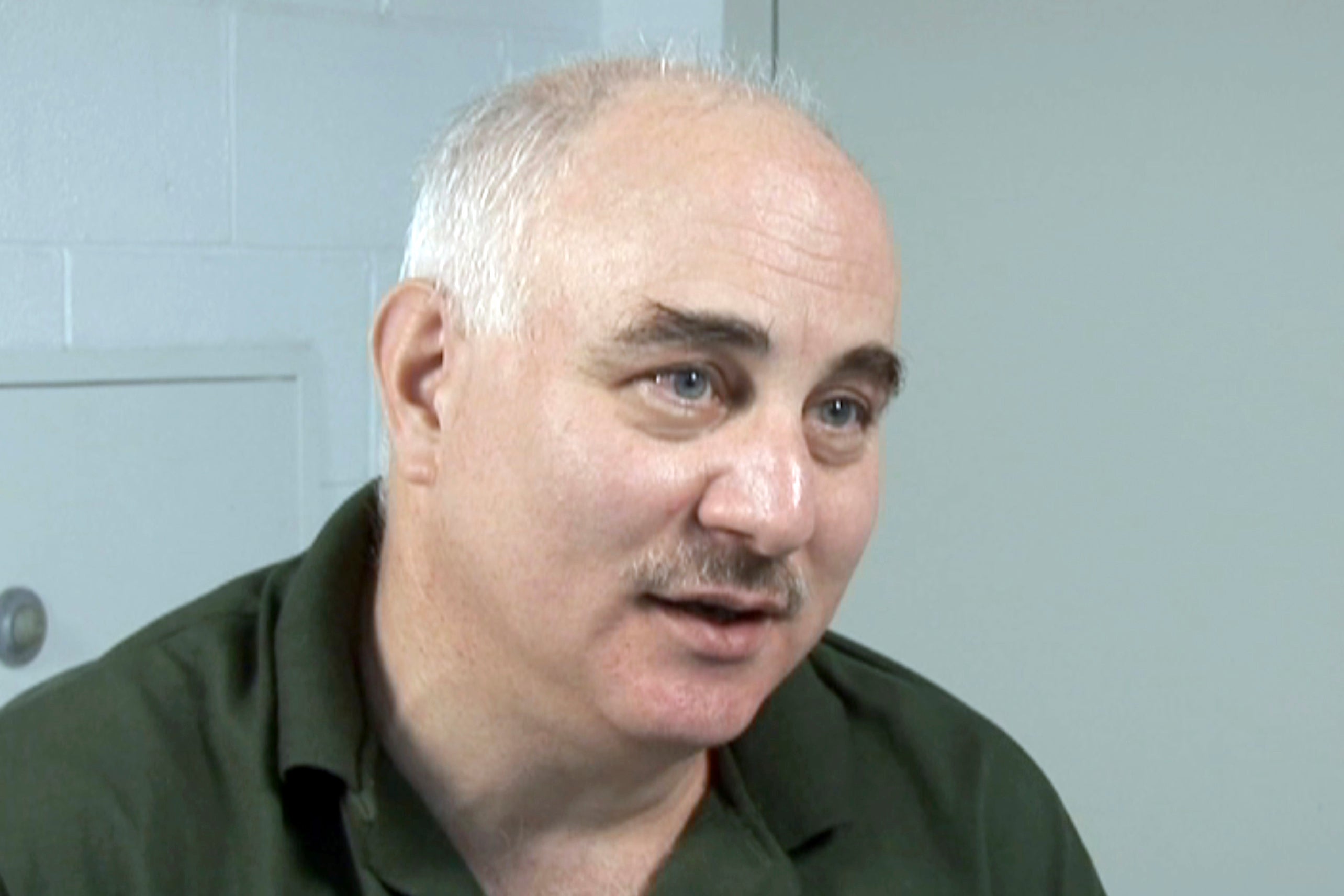 David Berkowitz speaks inside the Sullivan Correction Facility in Fallsburg, New York, on May 29, 2009. Berkowitz, who set New York City on edge with late-night shootings in the 1970s, was denied parole after his twelfth board appearance. He was rejected after a Board of Parole prison interview on May 14, 2024