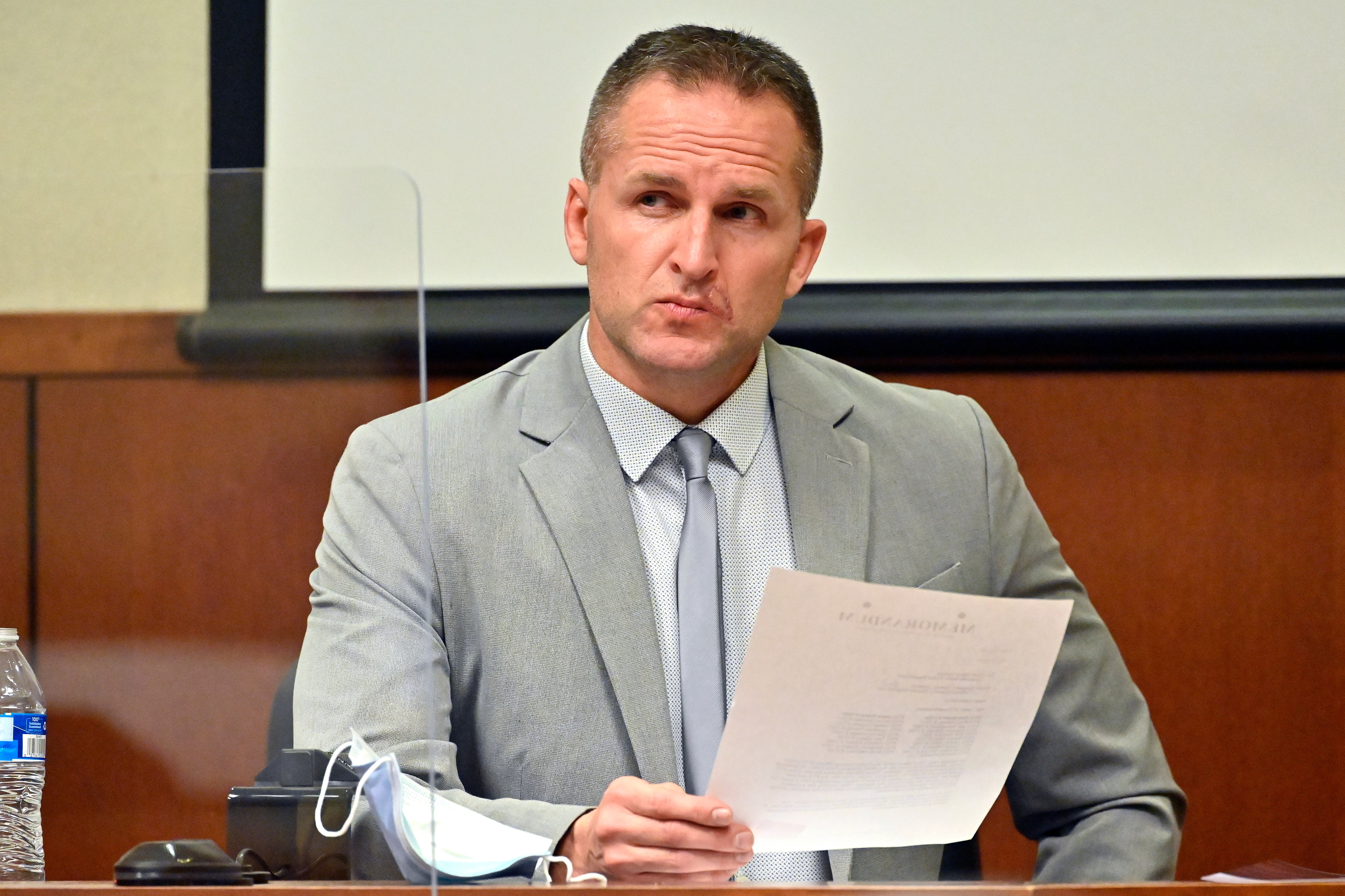 Former Louisville police officer Brett Hankison’s 33-month sentence exceeds the Trump administration’s recommendation of a one-day sentence for his role in the 2020 operation that killed Breonna Taylor during no-knock police raid