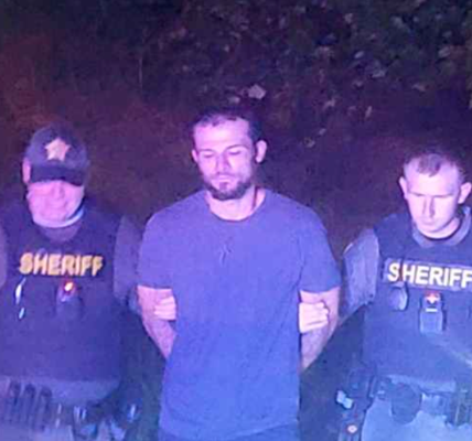 Suspect runs from police and then asks for help after getting lost in woods