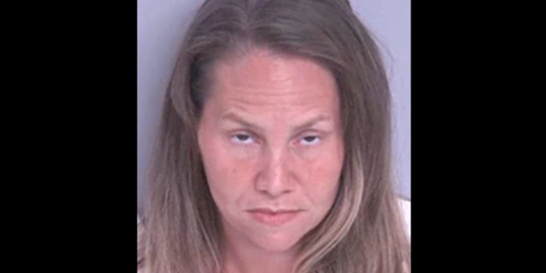 ‘Please, let the monster die’: Mom accused of gunning down her kids’ father at their daycare during pickup