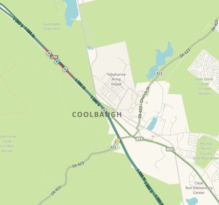 Serious Crash Involving School Bus and Tour Bus on Interstate 380 in Coolbaugh Township