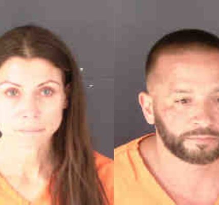 Couple arrested for ‘lewd acts’ on a plane for performing sex act in their seats while children watched, cops say