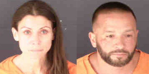 Couple arrested for ‘lewd acts’ on a plane for performing sex act in their seats while children watched, cops say