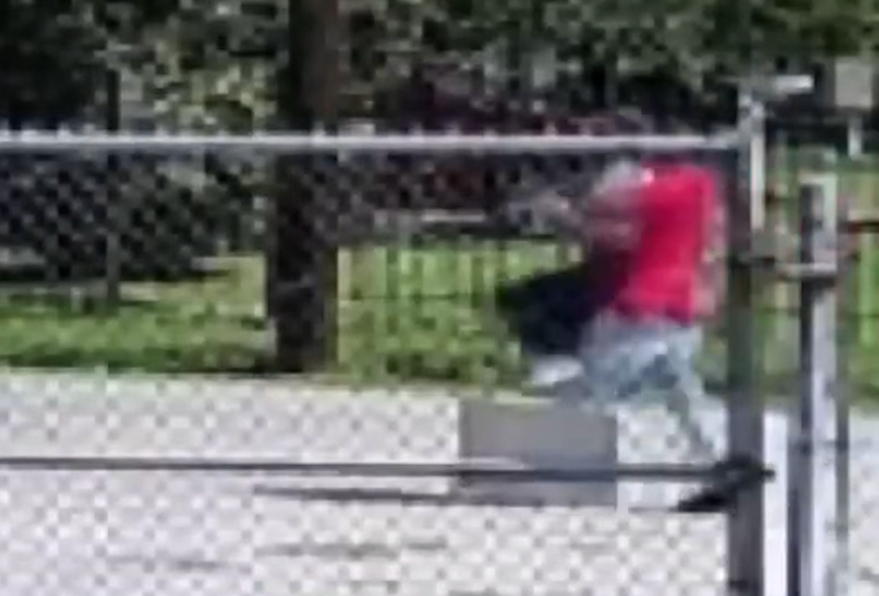 Surveillance footage shows a man carrying a woman into a Texas home as she kicks and attempts to escape. Police say that man is Jose Armando Carcamo-Perdomo, who has since been charged with kidnapping and assault