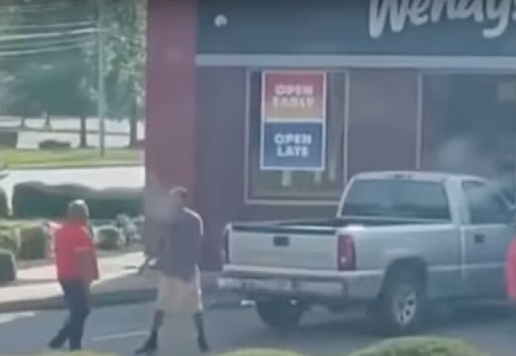 The shooting outside a Wendy’s in Memphis unfolded after Darelle Bowers and a female employee allegedly got into an argument