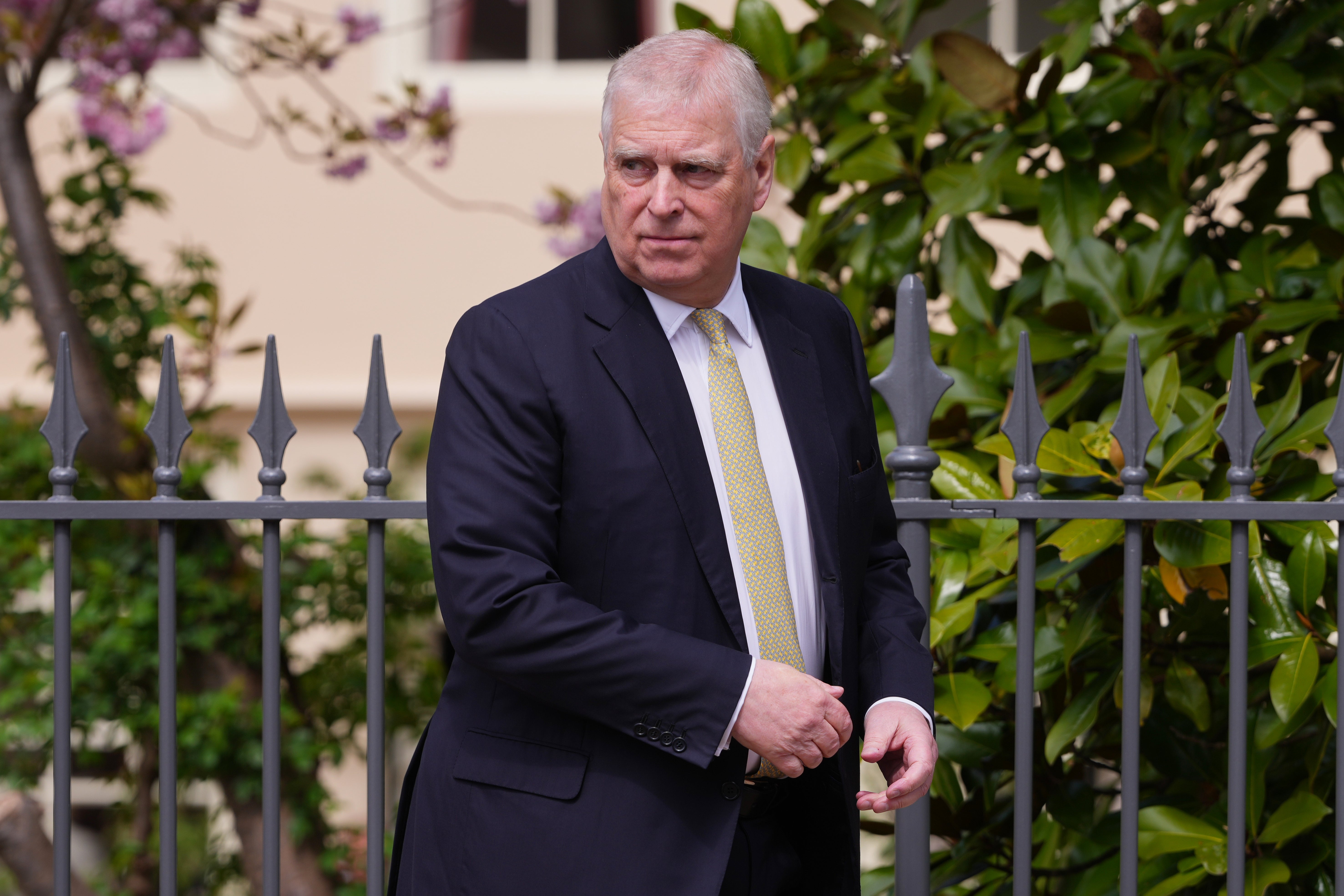 Fellow guest Prince Andrew was described as a ’dullard’ by Allen’s wife