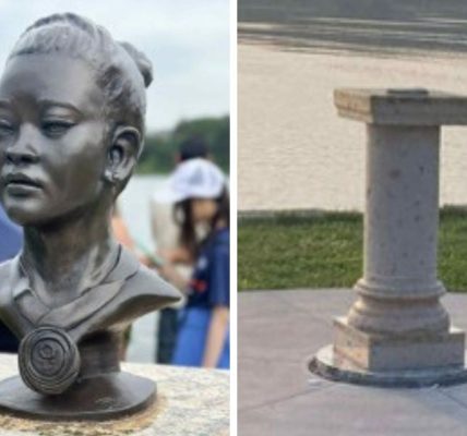 Statue for Olympic medalist Suni Lee is boosted from Minnesota park