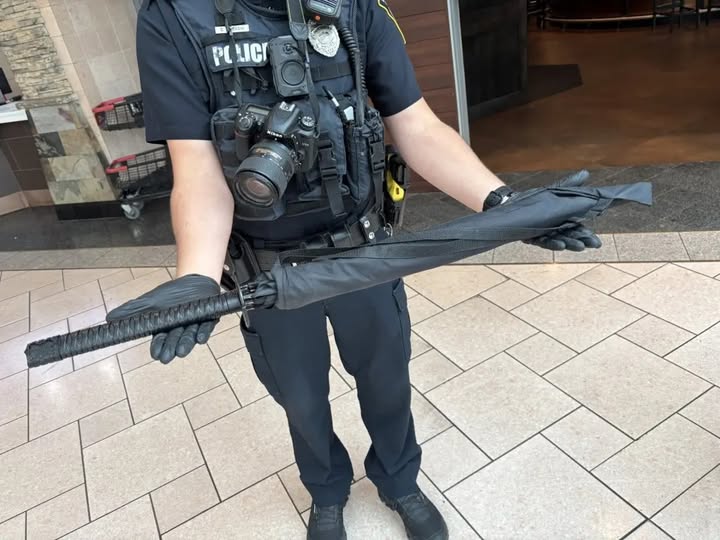 Umbrella’s Samurai Handle Sparks Panic, Lockdown at Syracuse’s Destiny USA Mall