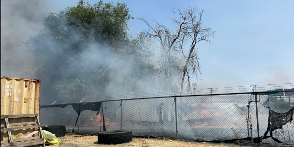 ICE agents flee arson attack in Washington state