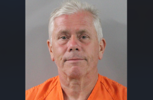 Mark Gibbon, 62, of Beaconsfield, England was arrested in Polk County, Florida, and has been charged with attempted second-degree murder and battery after he allegedly tried to drown his 33-year-old daughter-in-law in a pool after they began arguing about her children