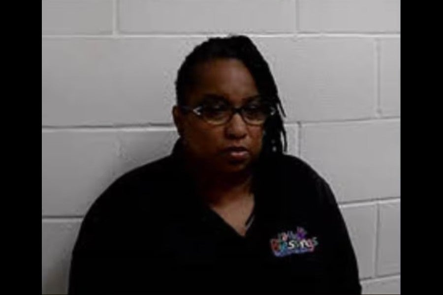 Yvette Thurston, 54, was arrested last Monday on charges of first-degree aggravated battery and three counts of first-degree child abuse