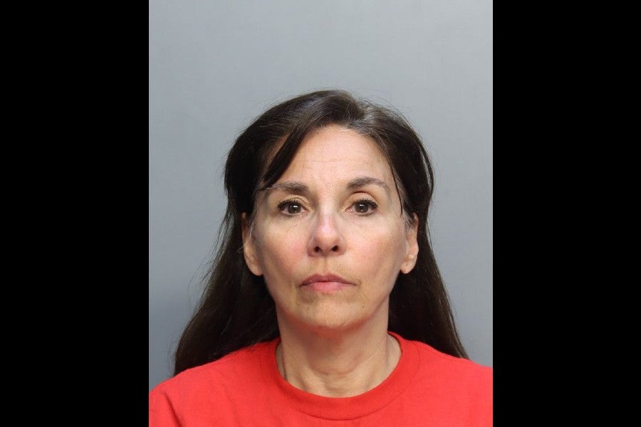 Sandra Marta Colombo was arrested on a charge of child abuse with no great bodily harm following an incident at a Florida charter school in February, where she allegedly threw a shoe at a student.