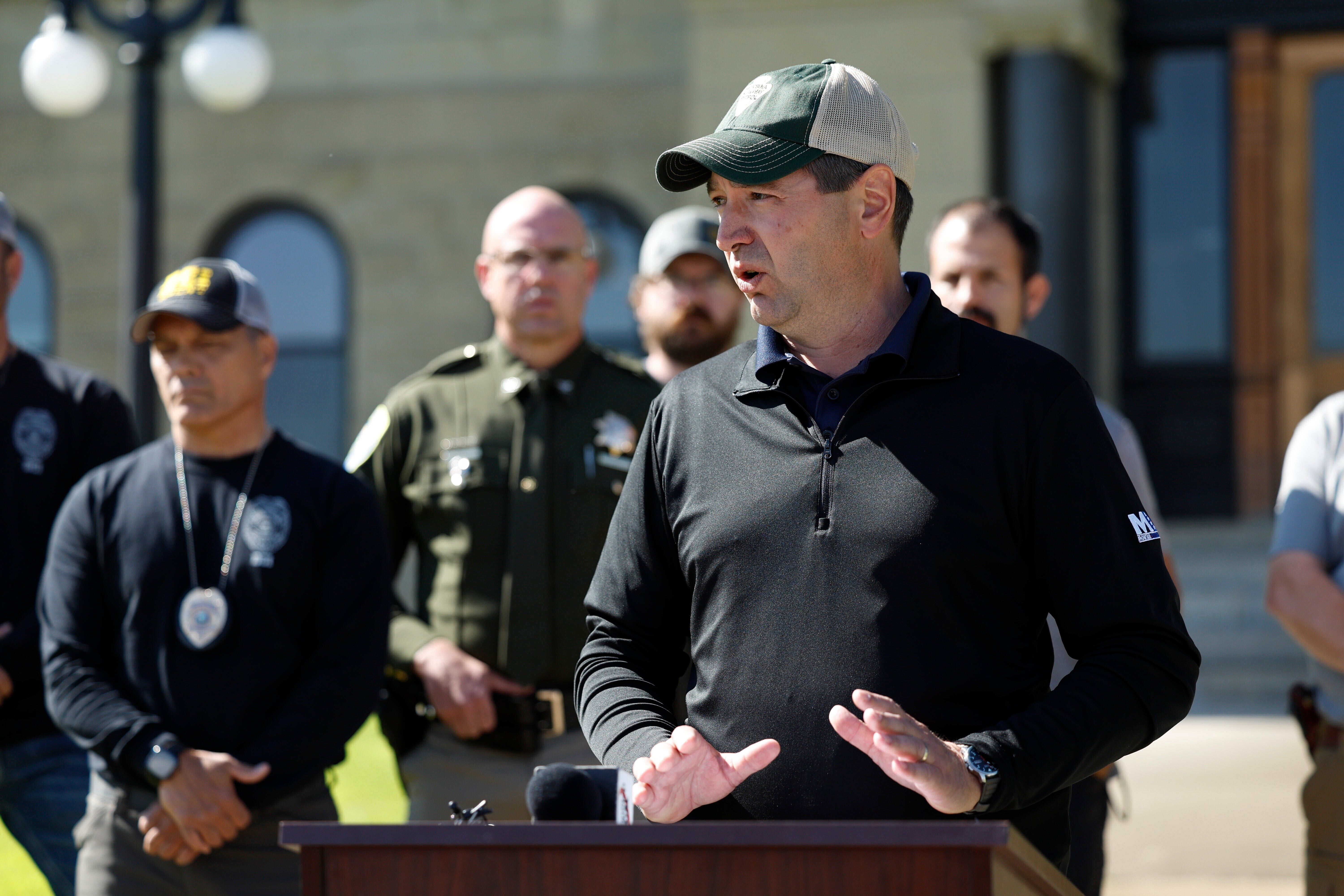 Montana Attorney General Austin Knudsen confirmed Sunday that Brown was still at large