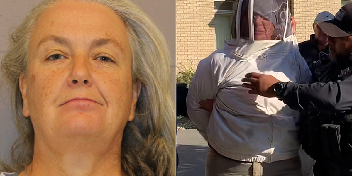 Beekeeper vigilante unleashed dozens of her creatures on cops to try and stop eviction, officials say