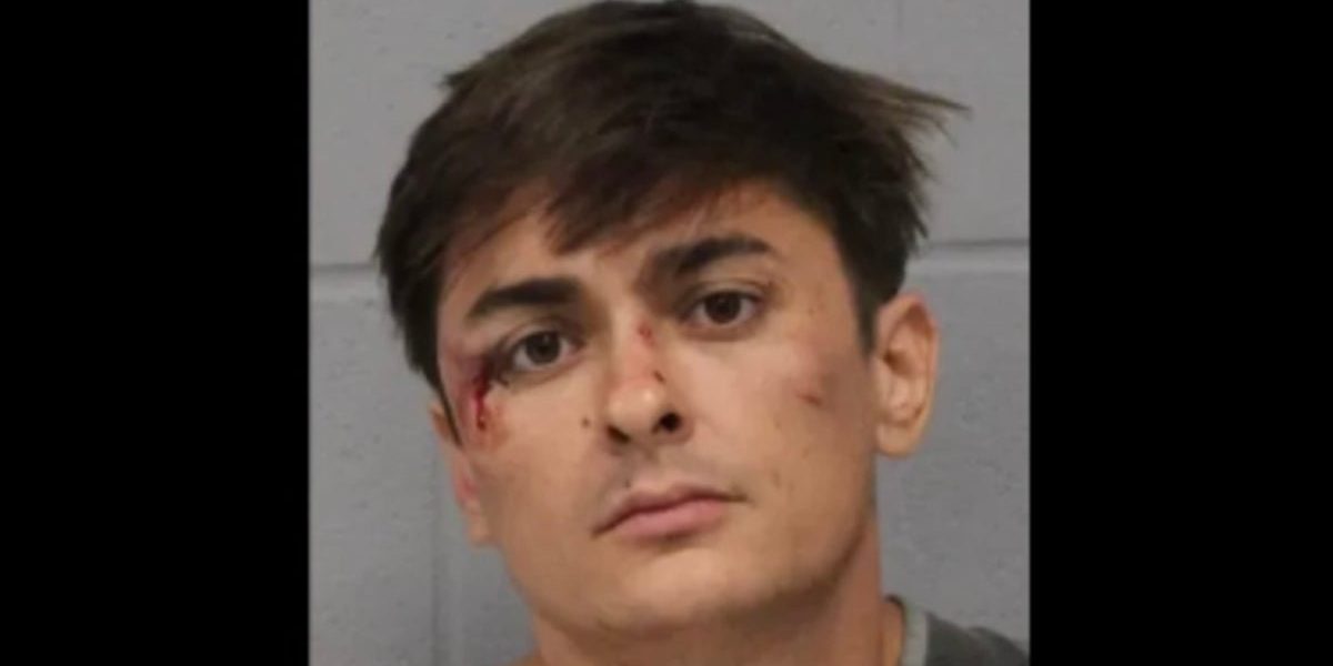 Ethan Nieneker, suspect in shooting at Texas Target that killed three including a child, is pictured after his arrest