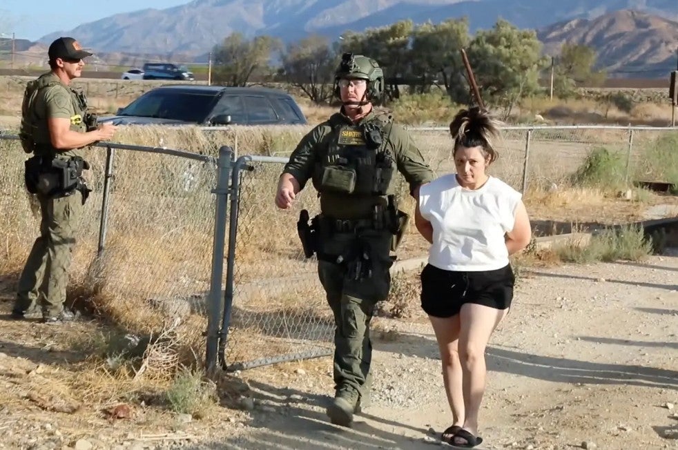 Rebecca Haro, 41, the mother of missing 7-month-old Emmanuel Haro, was arrested August 22 at her California home