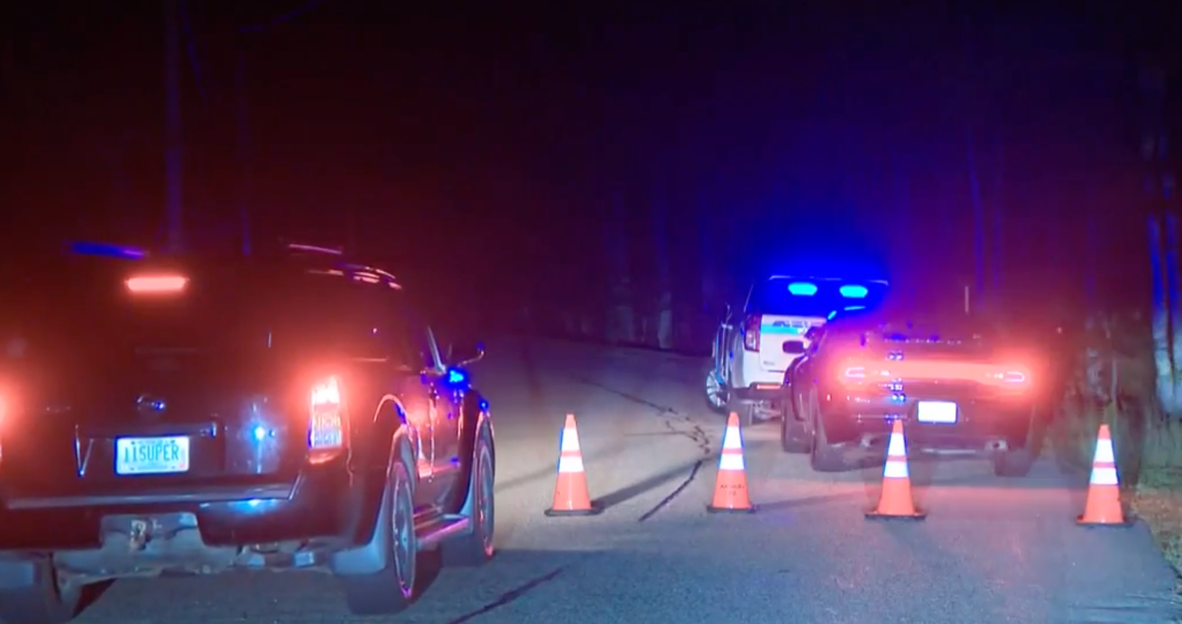 Authorities were alerted by two 911 calls