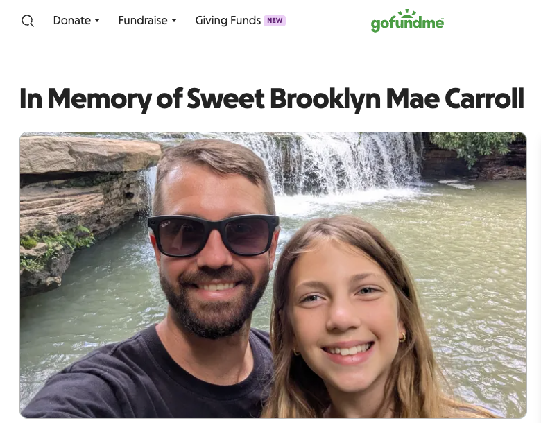 Brooklyn Mae Carroll , 10, was killed when a boat piloted by a suspected drunk drier hit her on a North Carolina lake. The suspect was arrested and faces charges.