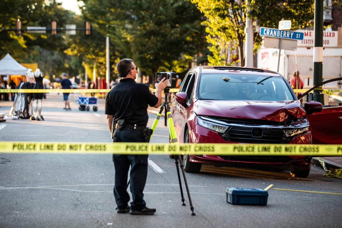 Woman drives minivan into Labor Day Kipona festival crowd leaving boy fighting for life