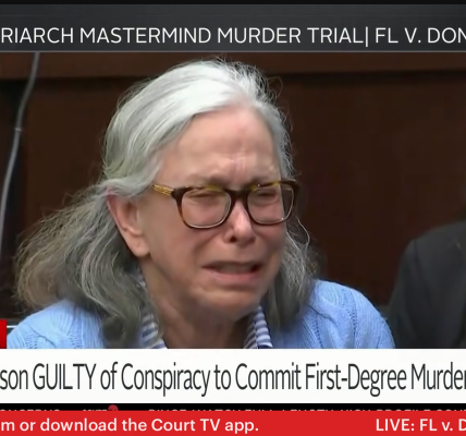 Florida grandma reprimanded for yelling ‘oh my god’ as she was found guilty of masterminding family murder-for-hire plot