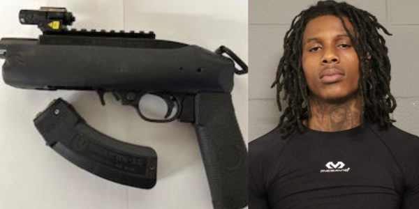 Chicago man ordered detained after sheriff's police find pistol with laser sight