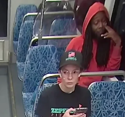 Tragic Ukraine refugee’s final moments caught on camera as she is stabbed to death on US train