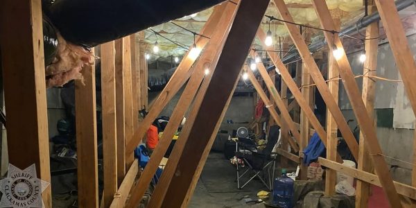 Man found living inside of crawlspace in Oregon home - and as cops discover makeshift bed and meth