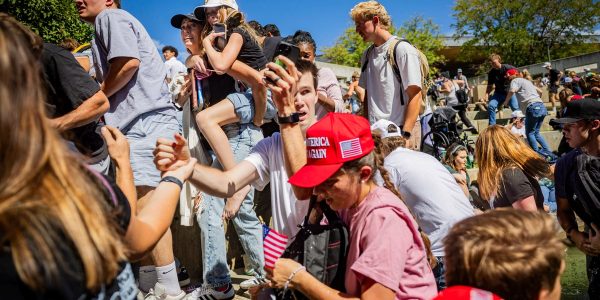 Scrutiny over security at Charlie Kirk event: no bag checks, six cops, ‘anyone could walk in’