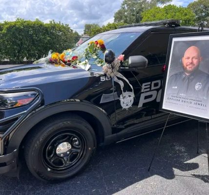 Edgewater, Florida – Officer David Jewell Dies in Tragic Gas Station Shooting, Community Mourns Loss