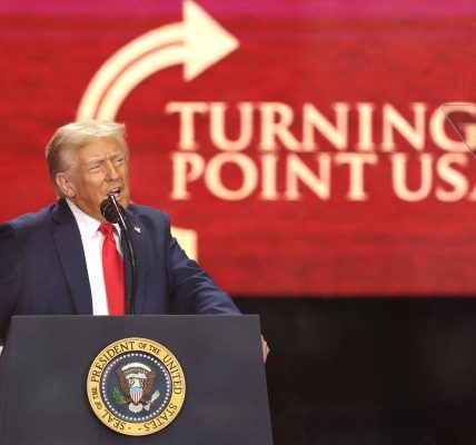 ‘Charlie’s angry with me right now’: Trump says he ‘hates opponents’ moments after emotional Erika Kirk ‘forgives’ husband’s killer