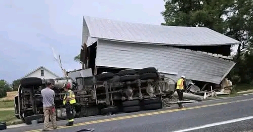 Tunnel Hill, PA – David Rittle Jr. Passes Away After Cement Truck Crashes into 124-Year-Old Shed