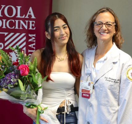Loyola cafeteria cashier saves doctor from choking: 'a very scary event'