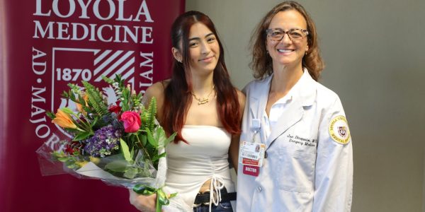 Loyola cafeteria cashier saves doctor from choking: 'a very scary event'