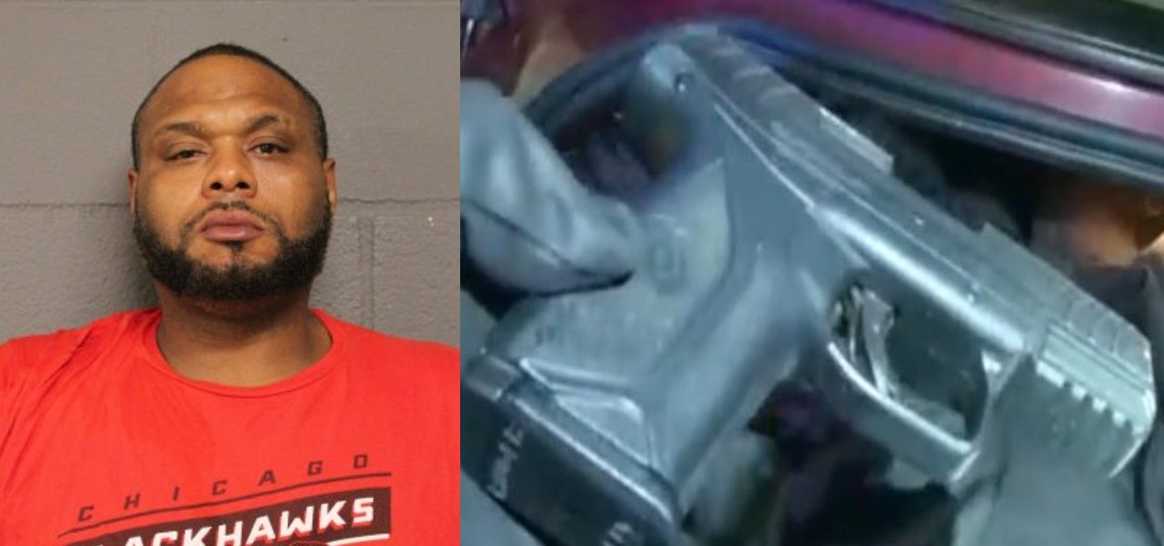 Chicago felon charged after loaded gun found during traffic stop, sheriff's police say