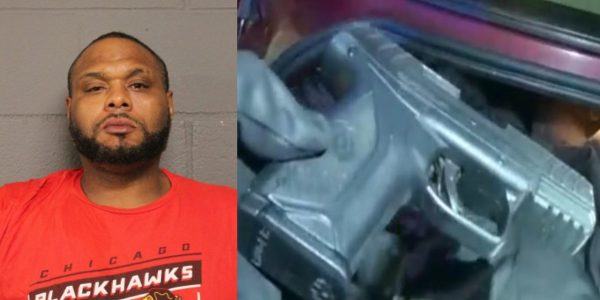 Chicago felon charged after loaded gun found during traffic stop, sheriff's police say