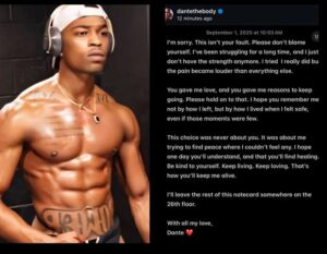 Atlanta, Ga.: Fitness Community Mourns Influencer Dante Johnson, Known Online as DanteTheBody, Passes Away